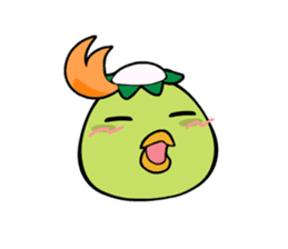 kappa kapok's head sticker #3870159