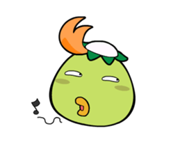 kappa kapok's head sticker #3870160