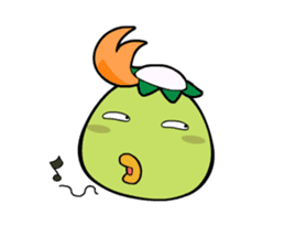 kappa kapok's head sticker #3870160