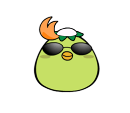 kappa kapok's head sticker #3870161