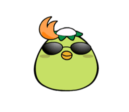 kappa kapok's head sticker #3870161