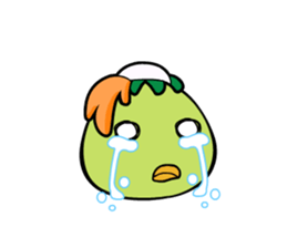 kappa kapok's head sticker #3870162