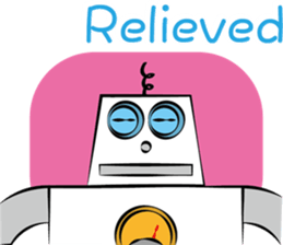 The talkative robot sticker #3870348