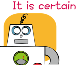 The talkative robot sticker #3870360