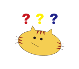 Cats in food box sticker #3871527