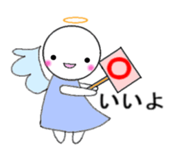 Angel whisper and demons of temptation sticker #3871595