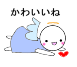 Angel whisper and demons of temptation sticker #3871603