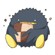 Black bird sticker #3871771