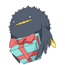 Black bird sticker #3871775