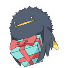 Black bird sticker #3871775