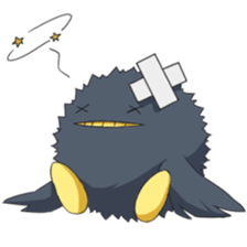 Black bird sticker #3871776