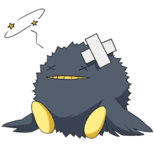 Black bird sticker #3871776