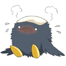 Black bird sticker #3871782