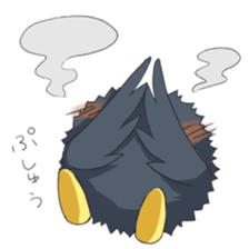 Black bird sticker #3871785