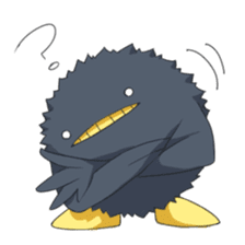 Black bird sticker #3871788