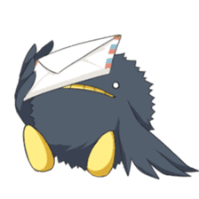 Black bird sticker #3871789