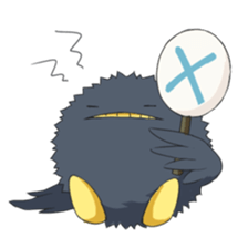 Black bird sticker #3871796