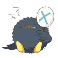 Black bird sticker #3871796