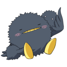 Black bird sticker #3871799