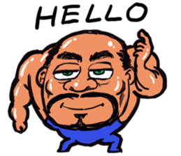 Muscle Sato sticker #3872367