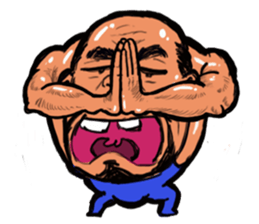 Muscle Sato sticker #3872368