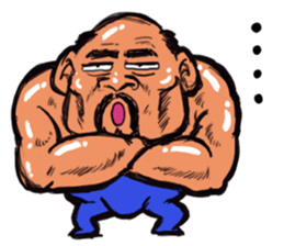 Muscle Sato sticker #3872370