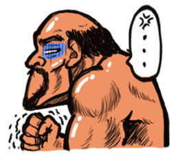 Muscle Sato sticker #3872371