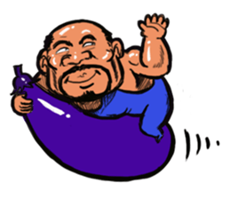 Muscle Sato sticker #3872374