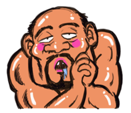 Muscle Sato sticker #3872375