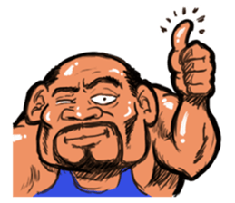 Muscle Sato sticker #3872377