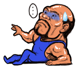 Muscle Sato sticker #3872380