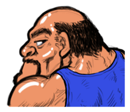 Muscle Sato sticker #3872383