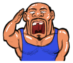 Muscle Sato sticker #3872385