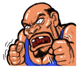 Muscle Sato sticker #3872387