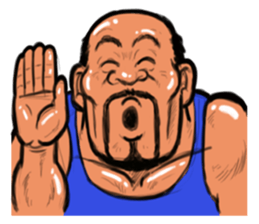 Muscle Sato sticker #3872388