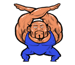 Muscle Sato sticker #3872394