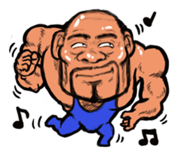 Muscle Sato sticker #3872396
