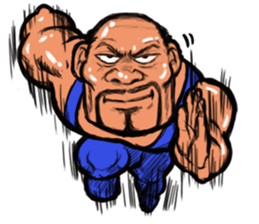 Muscle Sato sticker #3872397