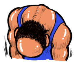 Muscle Sato sticker #3872399