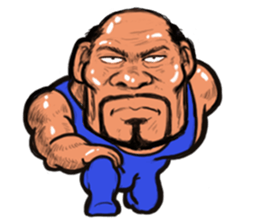 Muscle Sato sticker #3872403
