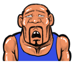 Muscle Sato sticker #3872405