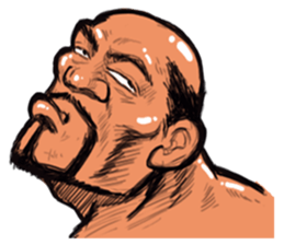 Muscle Sato sticker #3872406