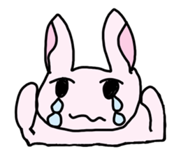 Rabbit paradise 5 sticker #3872650