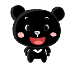 Kuro and Shiro - The Bears sticker #3872767