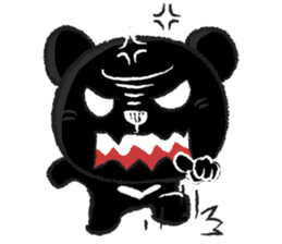 Kuro and Shiro - The Bears sticker #3872770