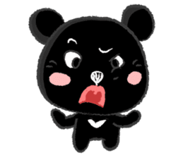 Kuro and Shiro - The Bears sticker #3872778