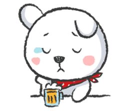 Kuro and Shiro - The Bears sticker #3872779