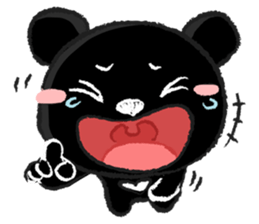 Kuro and Shiro - The Bears sticker #3872785