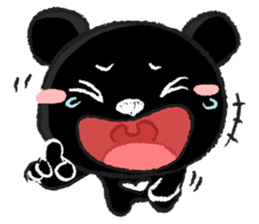 Kuro and Shiro - The Bears sticker #3872785