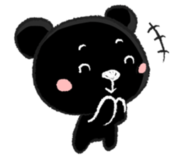 Kuro and Shiro - The Bears sticker #3872791